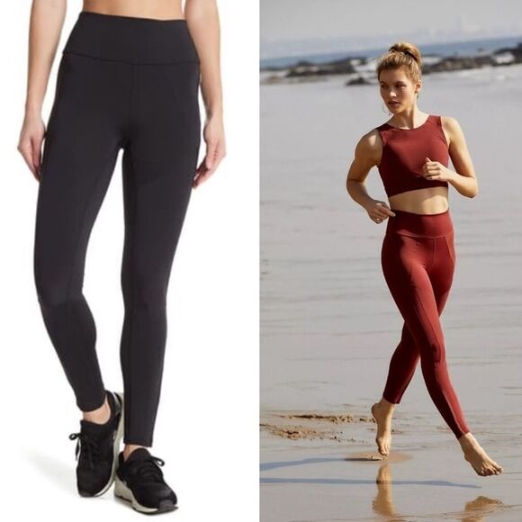 ππππ ππππππ SΒ & L Black Movement Born to RunβAthletic Legging - Picture 2 of 14